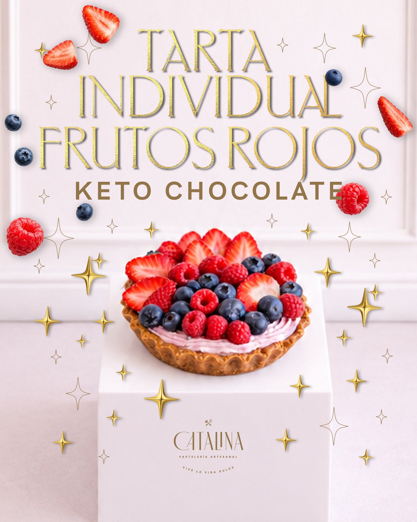 Tartaleta Individual de Chocolate Keto