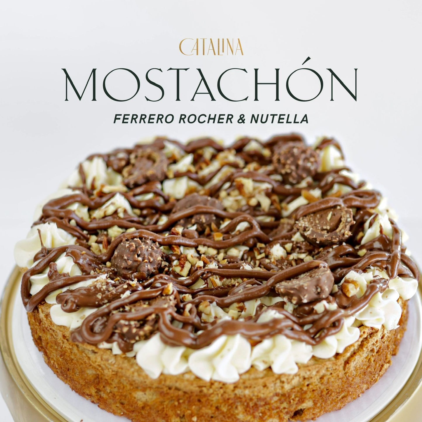 Mostachón ferrero y Nutella