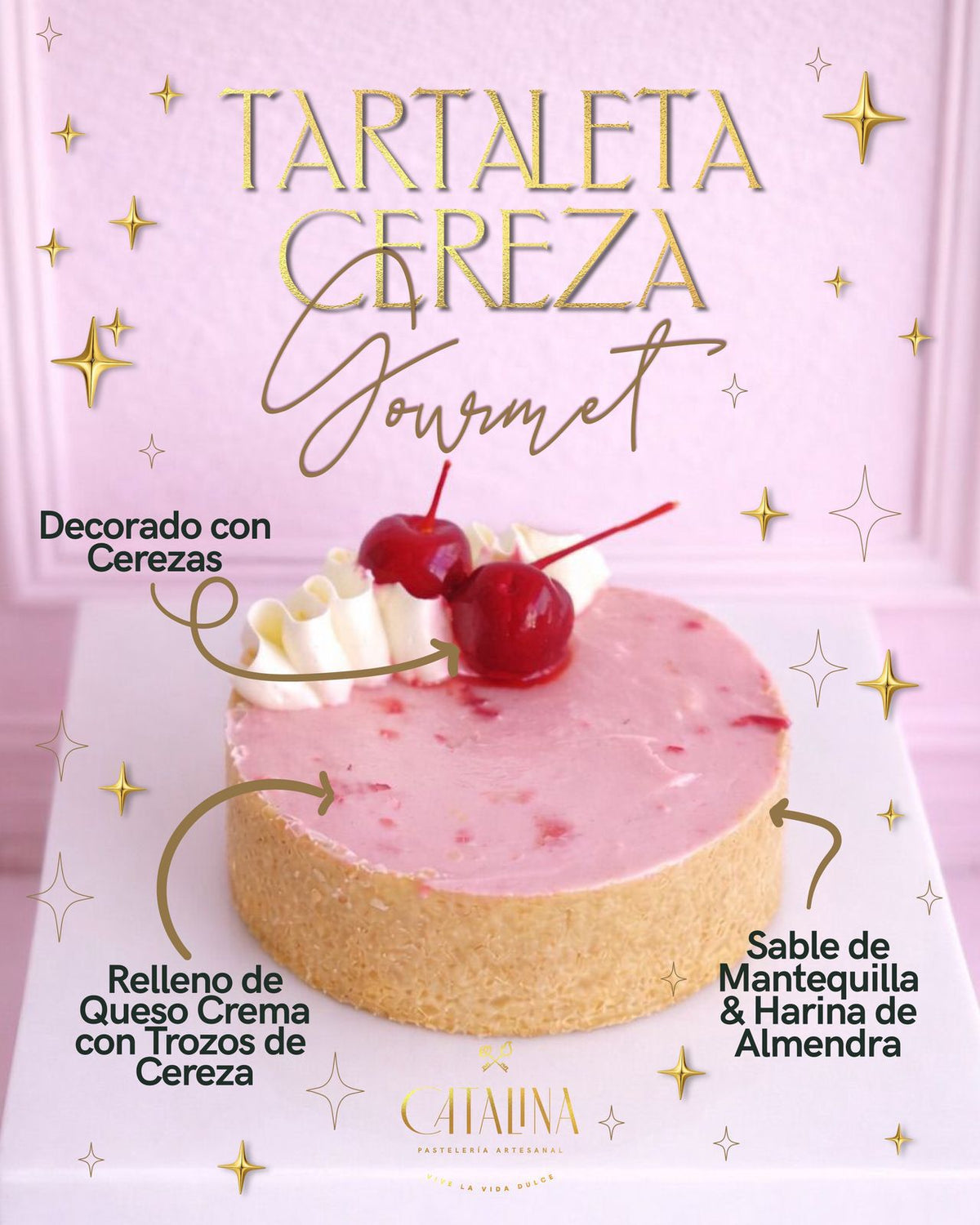 Tarta Gourmet de Cereza
