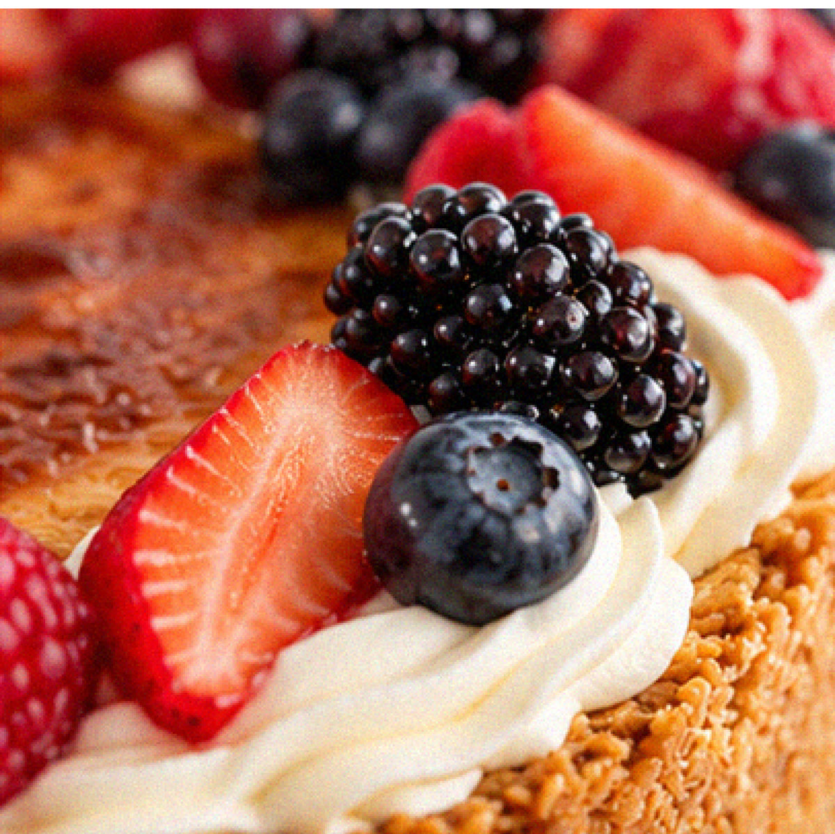 Cheesecake New York con Frutos Rojos
