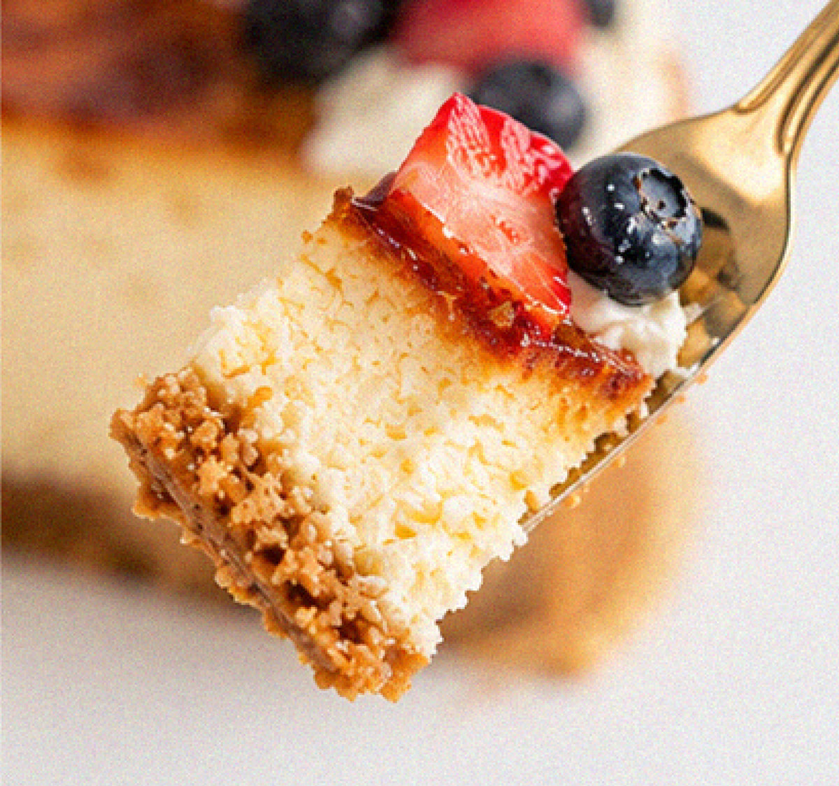Cheesecake New York con Frutos Rojos