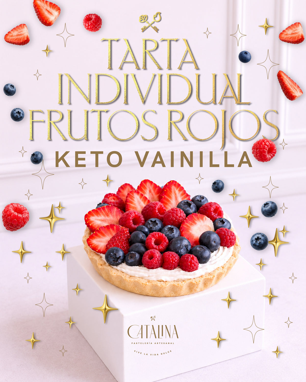 Tartaleta Individual Vainilla Keto