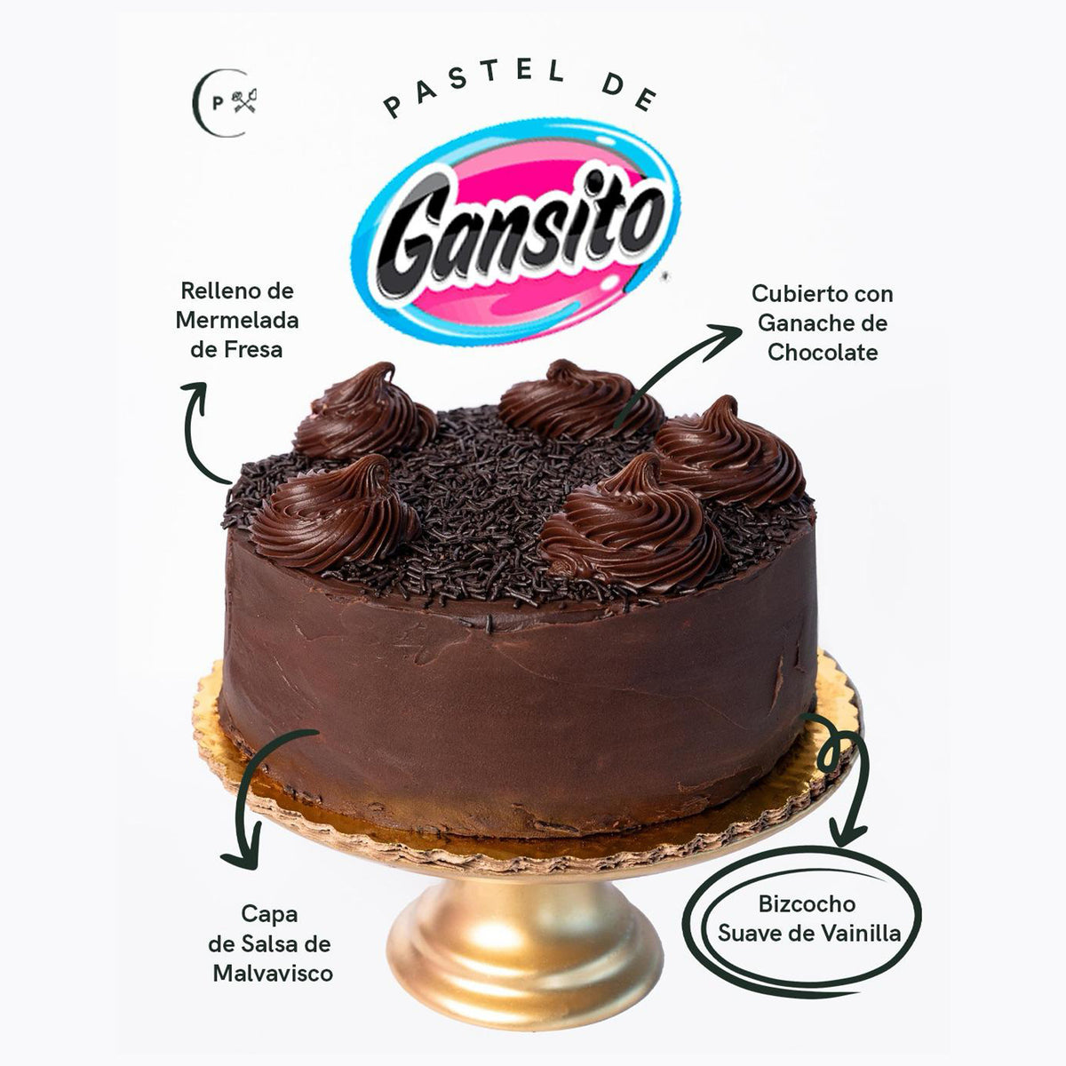 Pastel Gansito