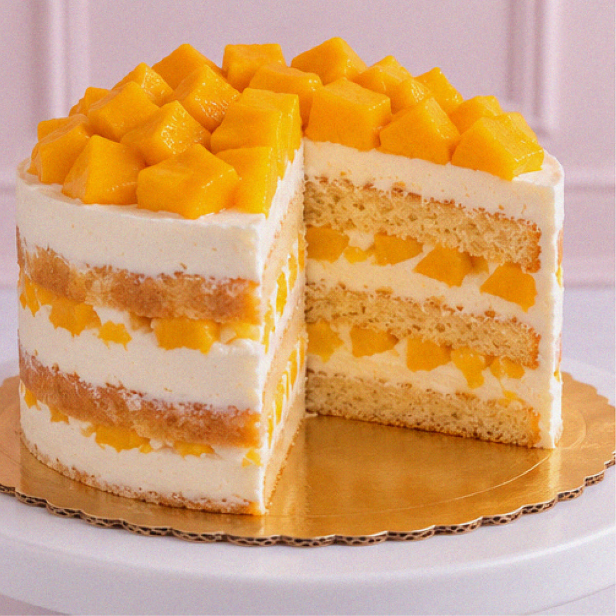 Pastel de Mango